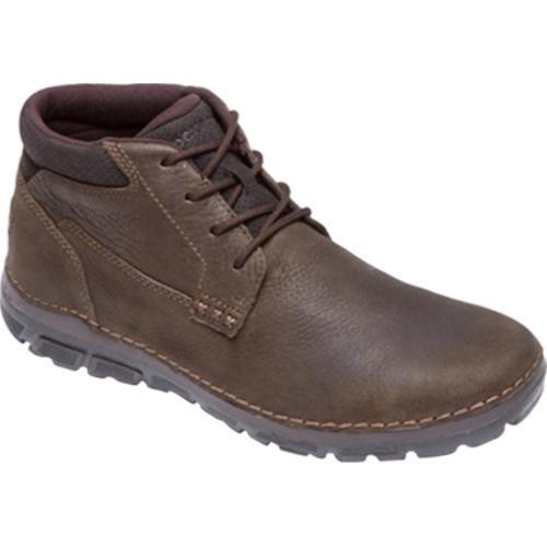 Rockport Men's Boots Zonecush Rocsports Lite Dark Brown Leather
