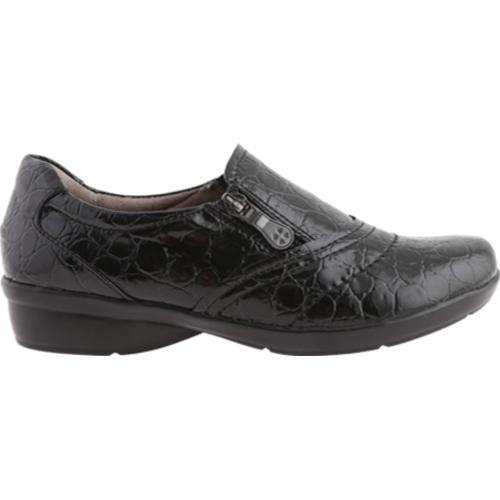 Women's Naturalizer Clarissa Black Shiny Croco Amalfi PU