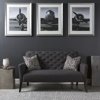 Buy  Giclee Print 'Old Airplane' Framed Glass 3-Piece Set