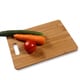Adeco 2-piece 100-percent Natural Bamboo 3/8-inch Thick Chopping Board Set