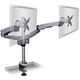 Mount-It! Expandable Two Monitor Computer Desk Mount Spring Arm Quick Release