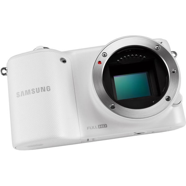 Samsung NX2000 Mirrorless Smart Wi-Fi Digital Camera Body White