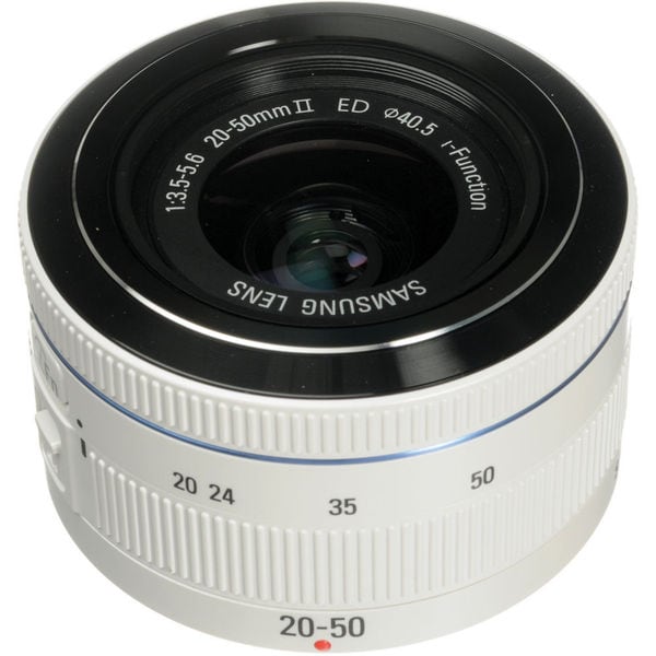 Samsung 20-50mm f/3.5-5.6 ED II White Lens (New Non Retail Packaging)