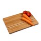 Adeco Natural Bamboo Chopping Board (Set of 2)