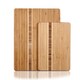 Adeco Natural Bamboo Chopping Board (Set of 2)