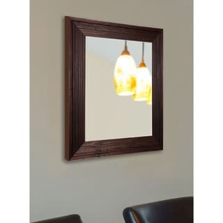 American Made Rayne Rustic Barnwood Wall Mirror