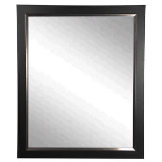 [1] Rayne USA-made Black/ Silver Midnight Wall Mirror