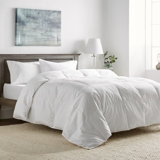 All Cotton Supreme Natural Down Fiber Blend Comforter