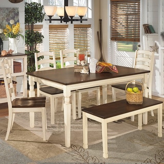Online Specials  Signature Design by Ashley Whitesburg Rectangular Dining Room Table