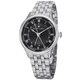 Maurice Lacriox Men's MP6507-SS002-310 'MasterPiece' Black Dial Day Date Stainless Steel Watch