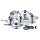 Dr. Cook 7-layer Stainless Steel 16-piece Cookware Set