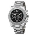 August Steiner Men's Swiss Quartz Multifunction Tachymeter Bracelet Watch