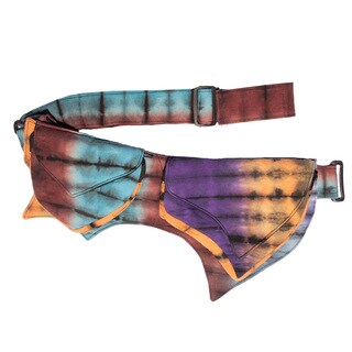 Unisex Tiedye Fanny Pack Utility Belt (Nepal)-Image