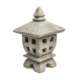 Volcanic Ash Mini Oki-Gata Lantern, Handmade in Indonesia