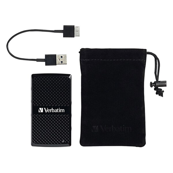 Verbatim 256GB Vx450 USB 3.0 External SSD