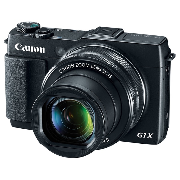 Canon PowerShot G1 X Mark II 12.8MP Black Digital Camera