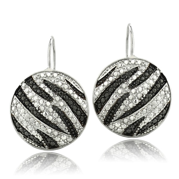 DB-Designs-Silvertone-Black-Diamond-Accent-Zebra-Prints-Leverback-Earrings-faab2507-600e-4b5e-8454-b9a1a0058ce2_600.jpg