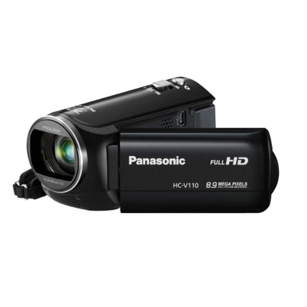 Panasonic HC-V110 HD 8.9MP Black Camcorder