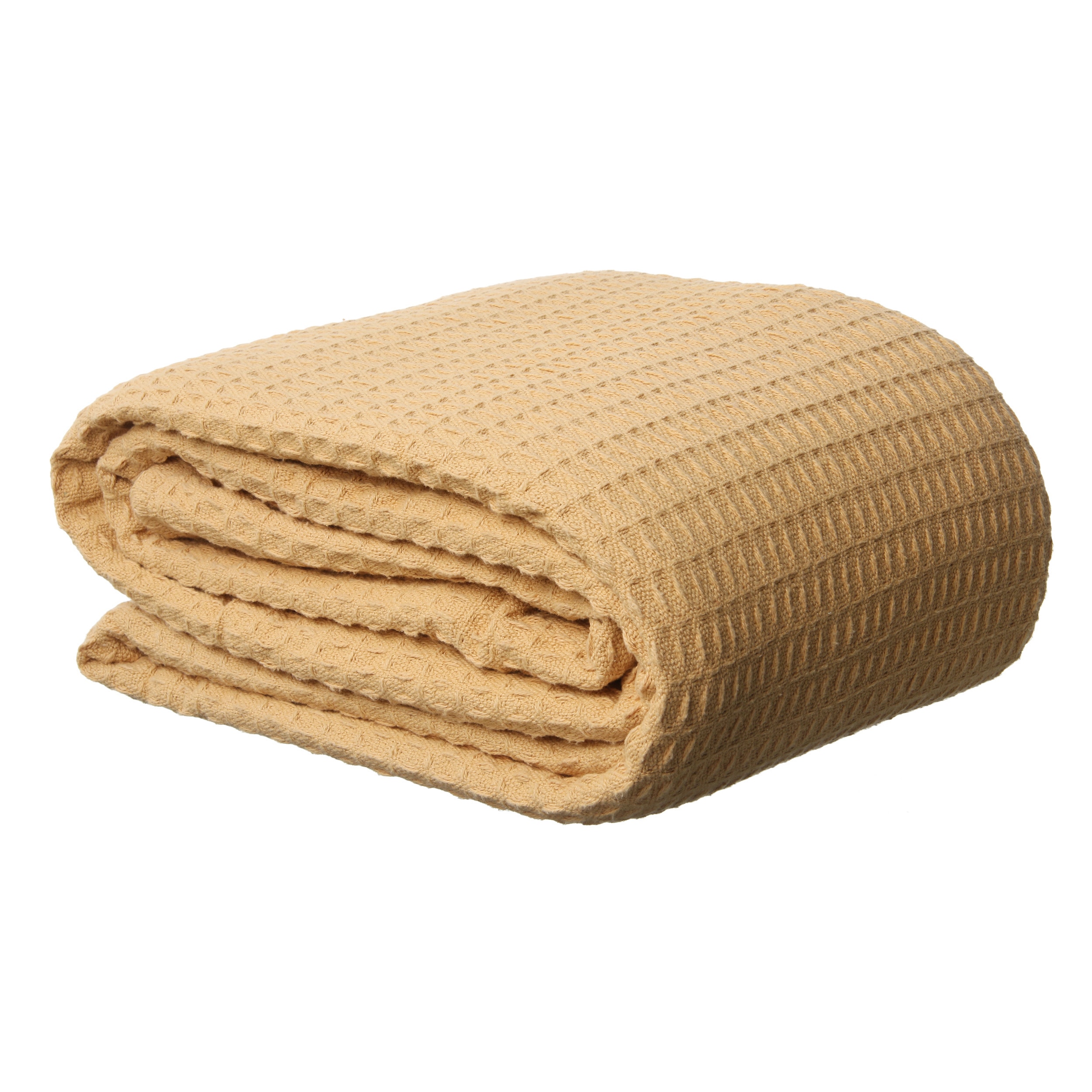 Heavyweight Woven Waffle Weave Cotton Blanket Ebay