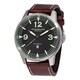 Stuhrling Original Men's Tuskegee Bomber Automatic Leather Strap Watch