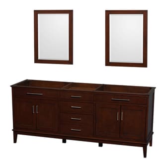 Great Prices Hatton Dark Chestnut 80-inch Double Vanity
