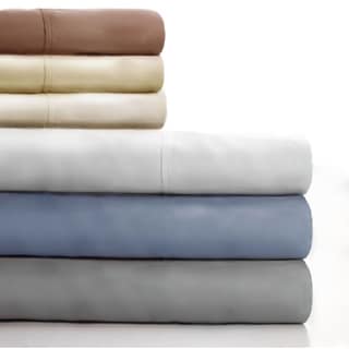 Buy  Lavish Home Cotton Blend Sateen 600 Thread Count Queen-size Sheet Set