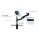 Mount-It! Expandable Articulating Desk Mount Quick Release Spring Arm