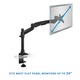 Mount-It! Expandable Articulating Desk Mount Quick Release Spring Arm