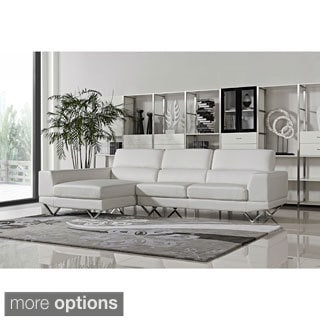 Find Shop DG Casa Drake White Sectional Sofa