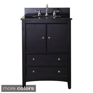 Sale Price Avanity Westwood 24-inch Single Vanity in Dark Ebony Finish with Sink and Top