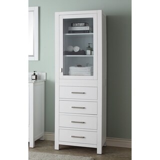 Avanity Modero 24-inch Linen Tower in Espresso Finish