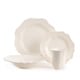 Red Vanilla 'Country Estate' White 16-piece Dinnerware Set