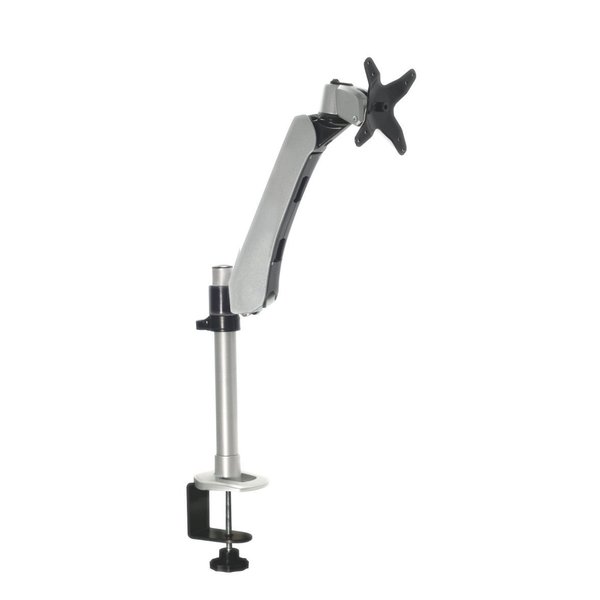 Mount-It! Desk Mount Quick Release Spring Arm with Clamp Base/Grommet Combo