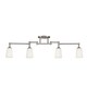 Track 4-light Brushed Nickel Lighting Kit