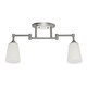Track 2-light Brushed Nickel Lighting Kit