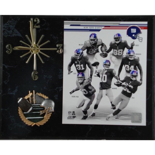 NFL 2013 New York Giants Team Photo Clock