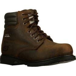 Men's Skechers Work Relaxed Fit Roarke ST Brown-Image