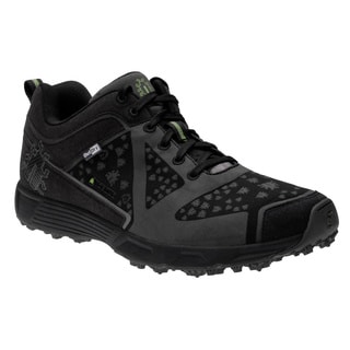 Today Sale IceBug Men's 'DTS BUGrip Outdry' Black Nylon Lace-up Shoes