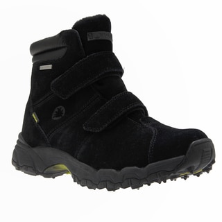 IceBug Men's 'Ryum' BUGrip Black Suede Mid-cut Hiking Boots