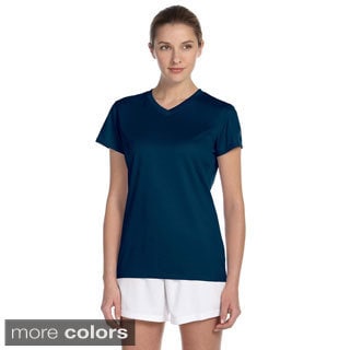 New Balance Women's Endurance Athletic V-neck T-shirt-Image