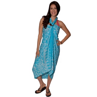 Women's Marina-printed Sarong and Buckle (Indonesia)-Image