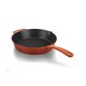 Korkmaz Casterra 11-inch Ceramic Coating Cast Iron Grill Fry Pan 