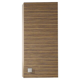 @@@ >  Avanity Knox 18-inch Wall Storage Cabinet in Zebra Wood Finish