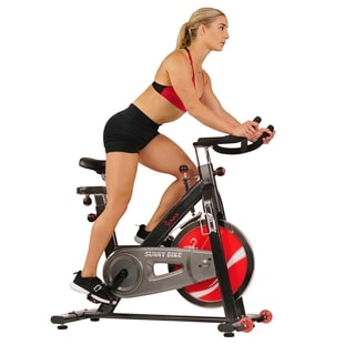 Sunny Health Fitness Chain Drive Indoor Cycling Bike-Image