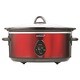 Brentwood SC-150R Red 6.5-quart Slow Cooker