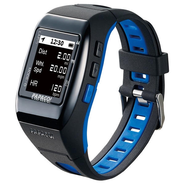PAPAGO! GoWatch 770 GPS Multi-Sports Watch - Blue Belt