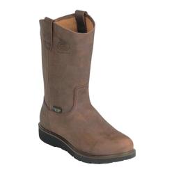 (_ _ ) Men's Georgia Boot G44 11in Wellington Comfort Core Tan Cheyenne SPR Leather