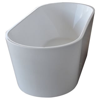 (>_<)  Mountain Home Gate 32x67-inch Acrylic Soaking Freestanding Bathtub