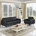 review detail Empress 2-piece Bonded Leather Armchair and Sofa Set