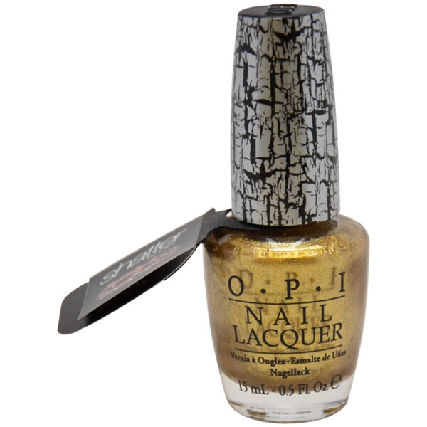 opi silver shatter nail polish review